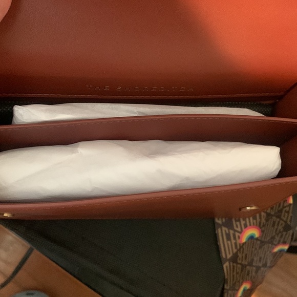 Kurt Geiger London Shoreditch Monogram Leather Shoulder Bag - Picture 16 of 16